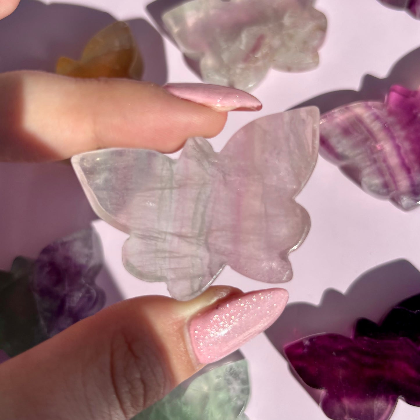 FLUORITE BUTTERFLY