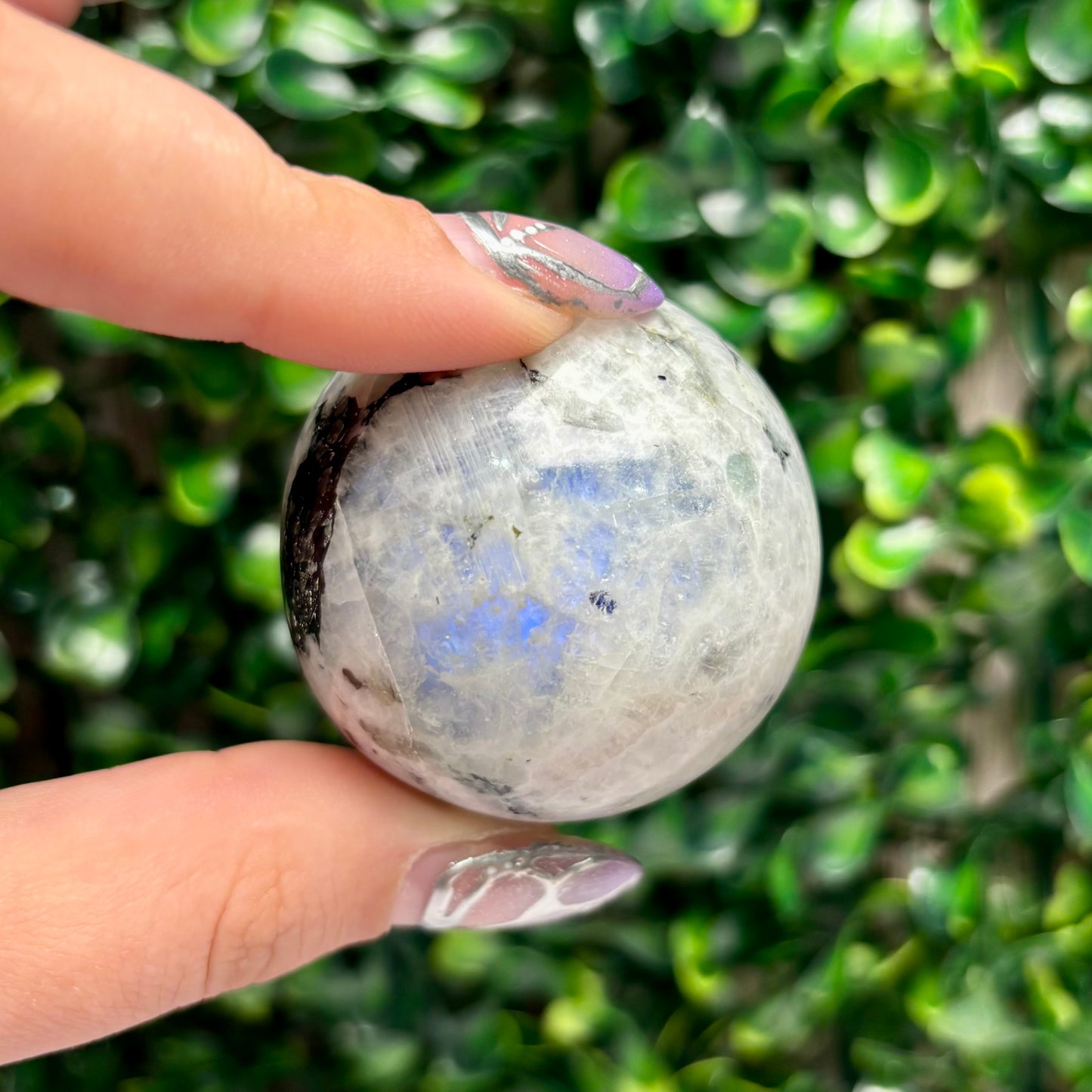 RAINBOW MOONSTONE SPHERES