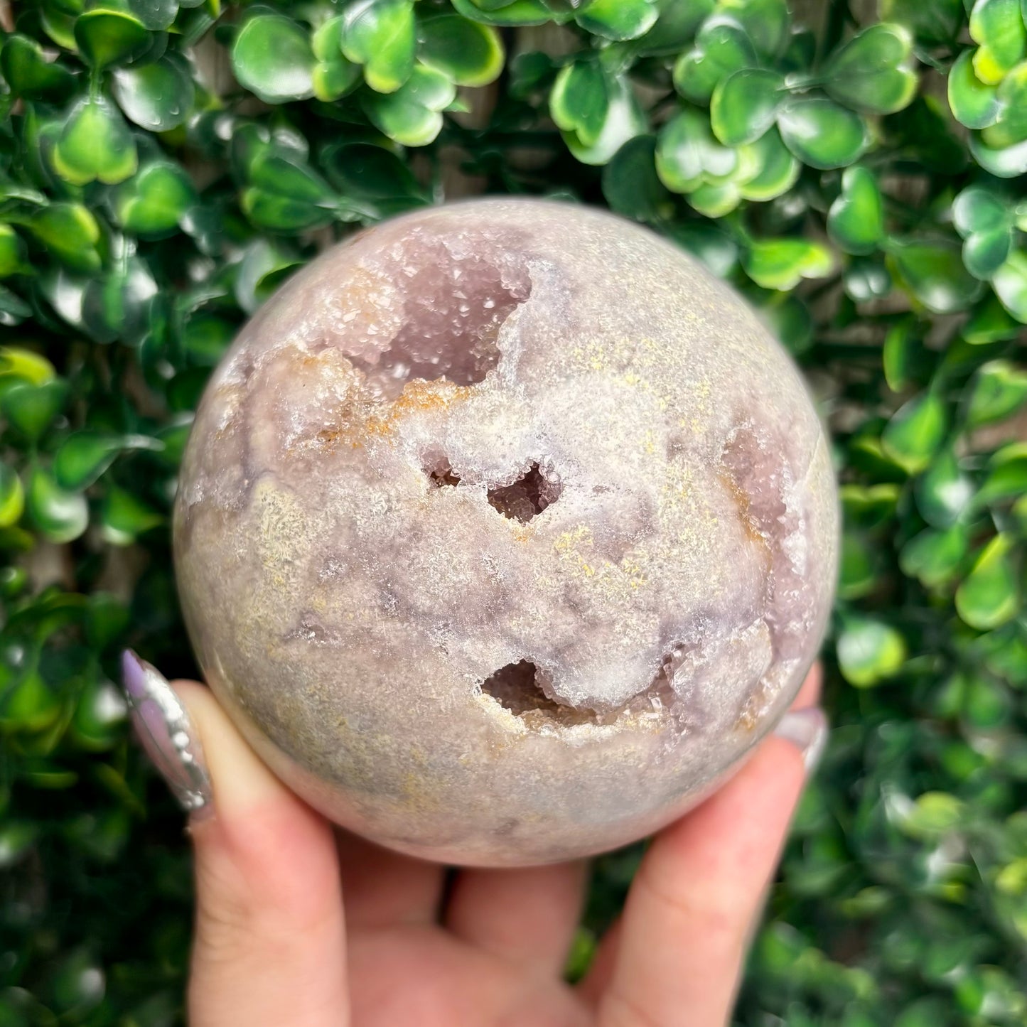 PINK AMETHYST SPHERES