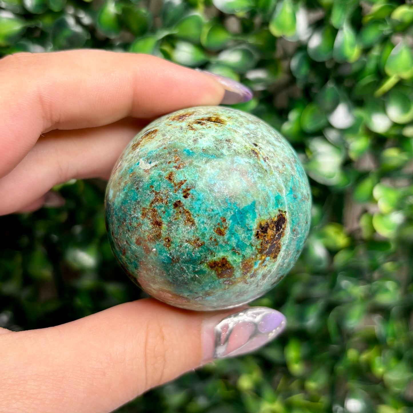 CHRYSOCOLLA SPHERES