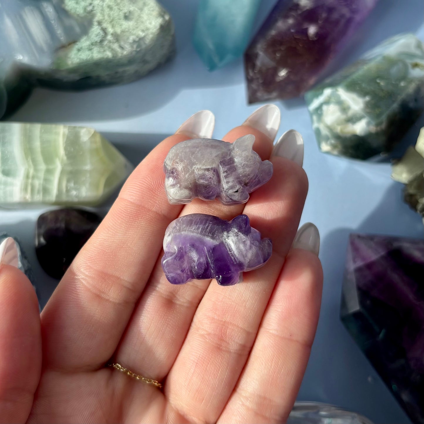 AMETHYST PIG