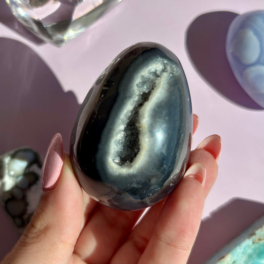 AGATE DRUZY EGGS