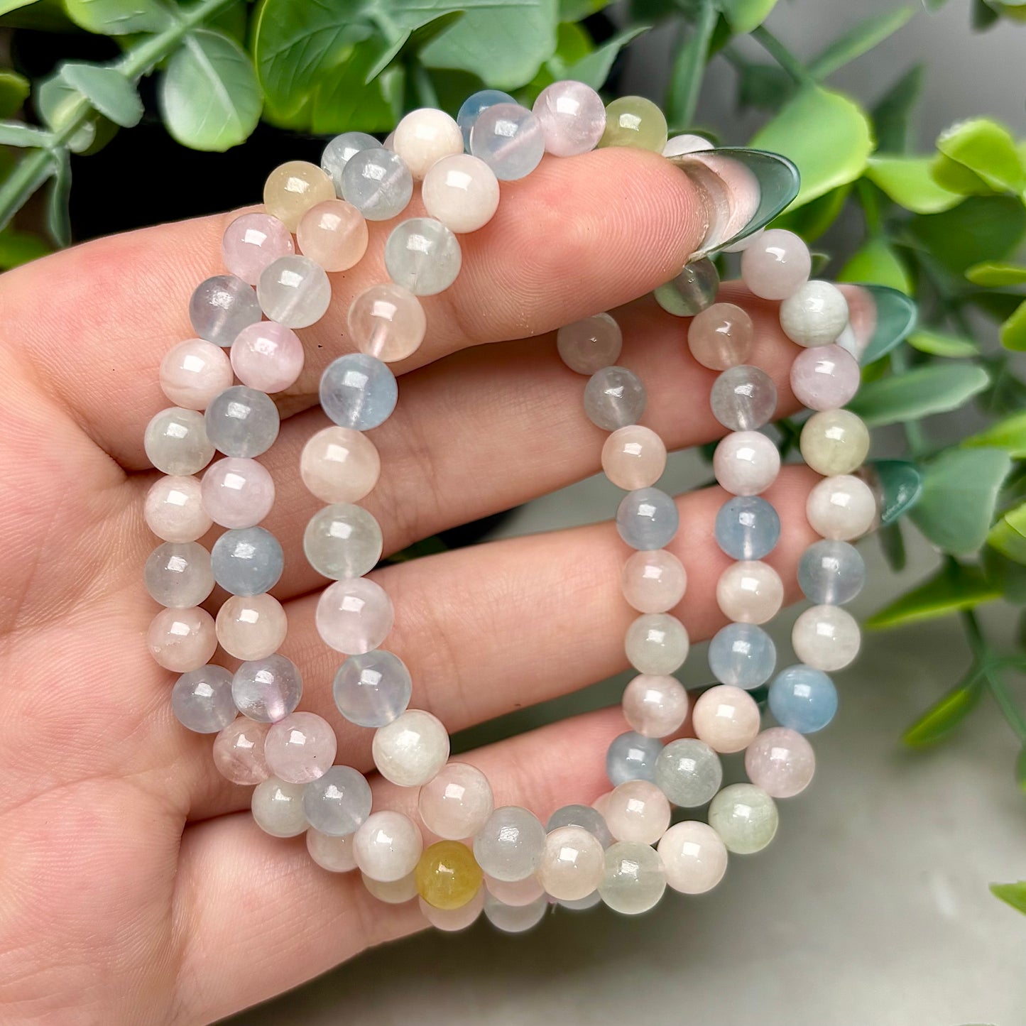 MORGANITE BRACELET (6MM)