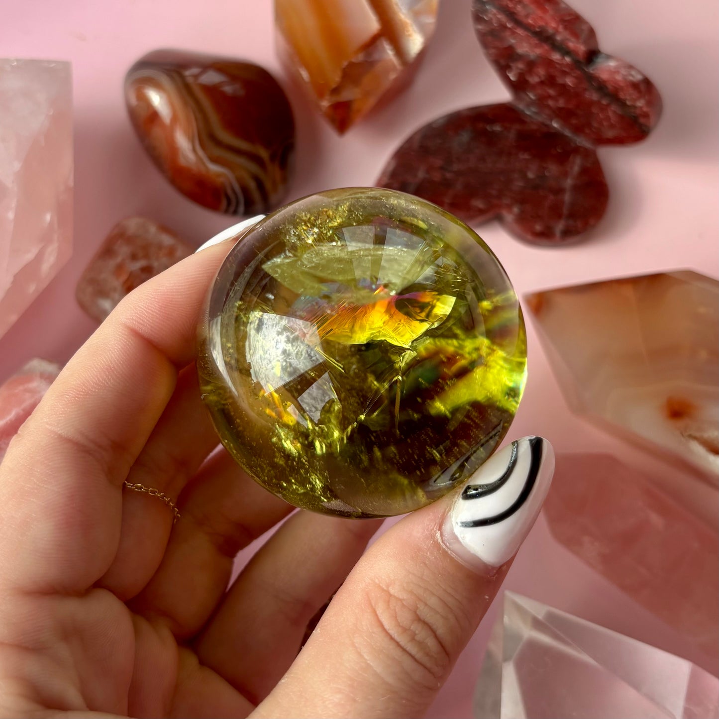CITRINE SPHERES (HTA)