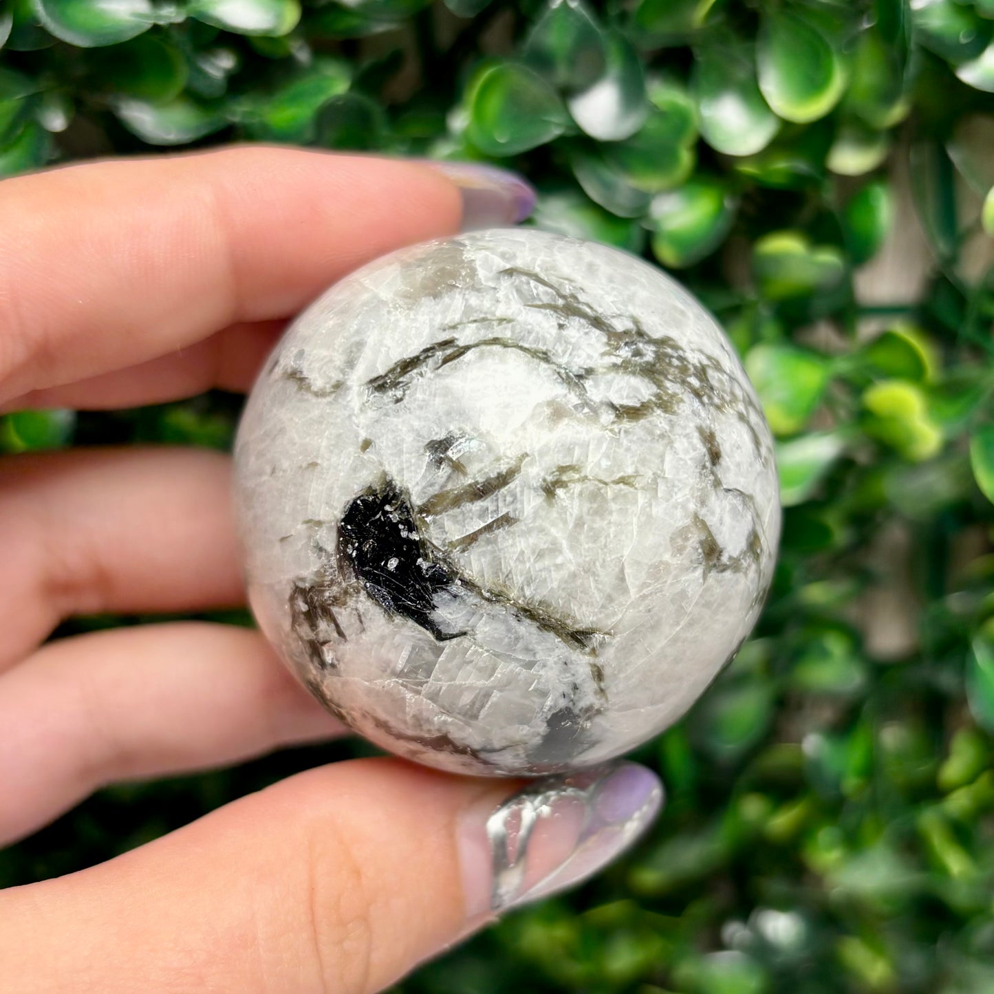 RAINBOW MOONSTONE SPHERES