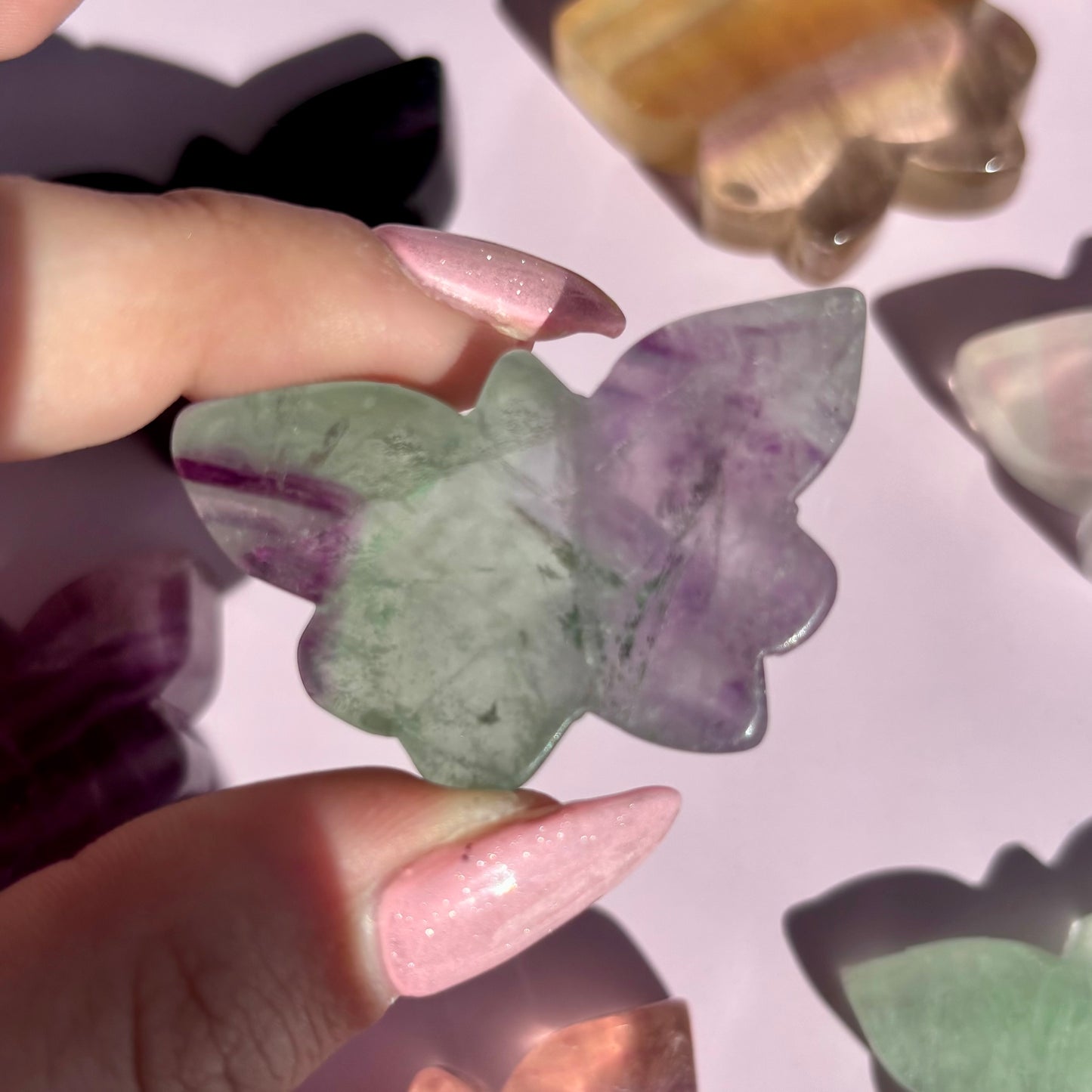 FLUORITE BUTTERFLY