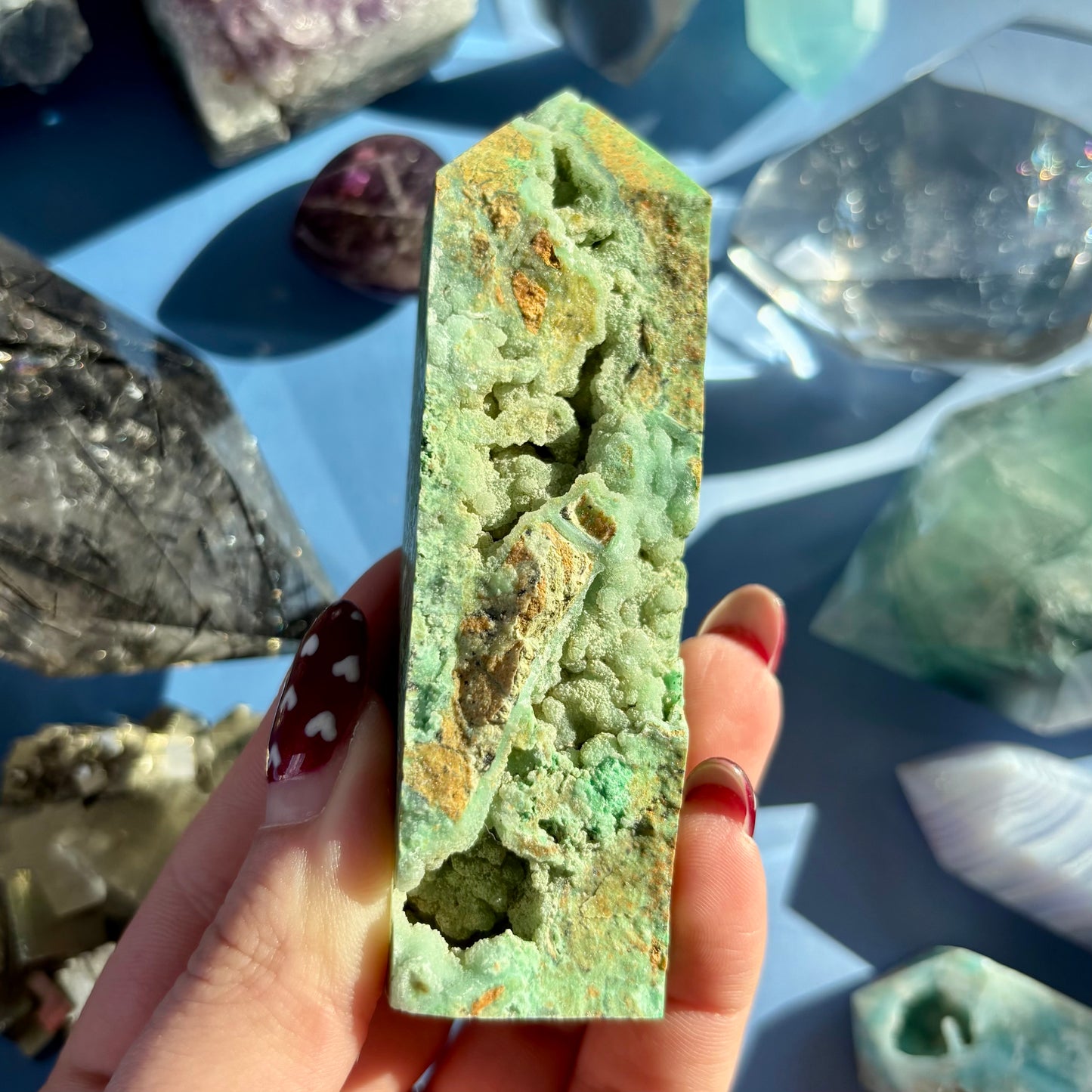 CHRYSOPRASE TOWERS