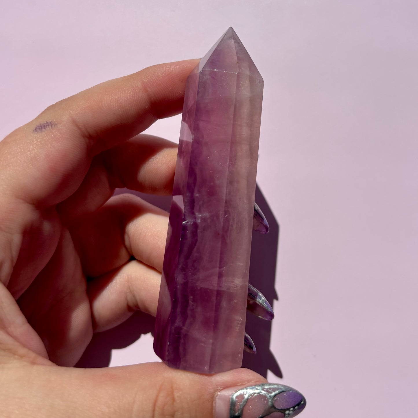 PURPLE FLUORITE TOWERS