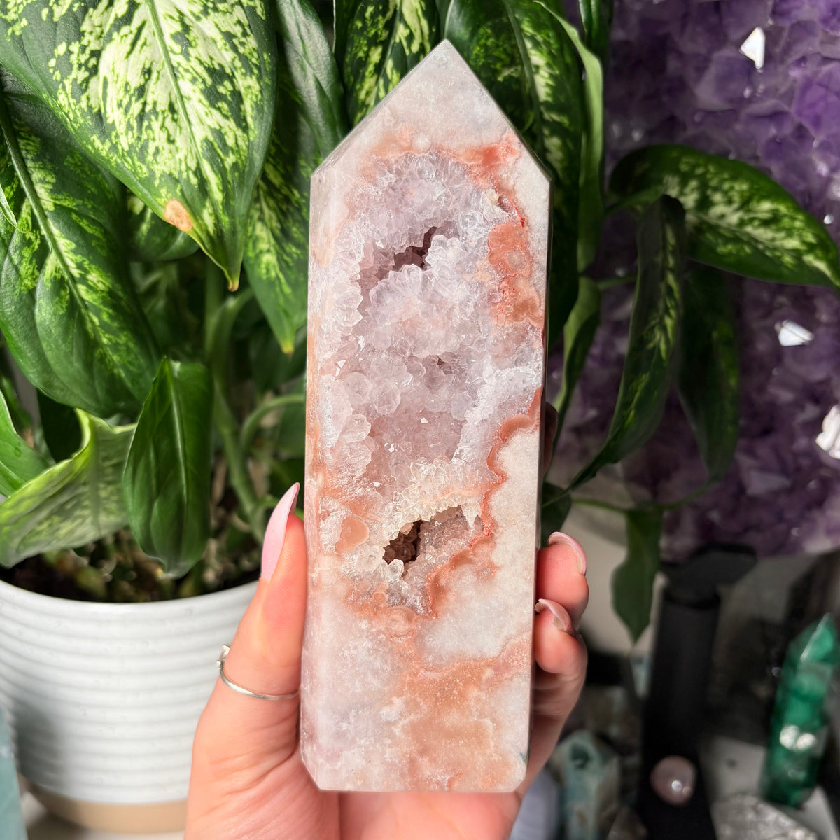 PINK AMETHYST TOWER - 188