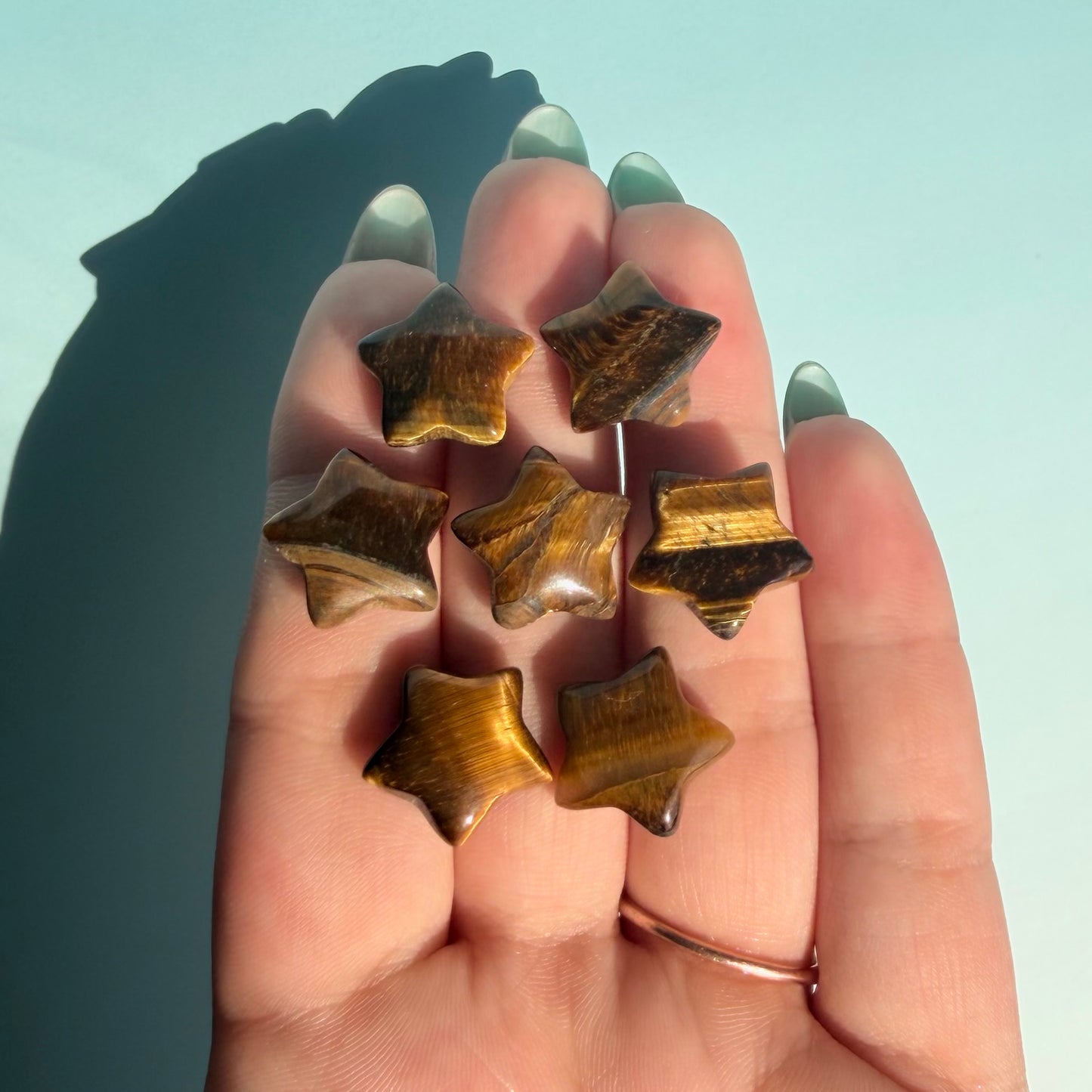 TIGERS EYE MINI STAR