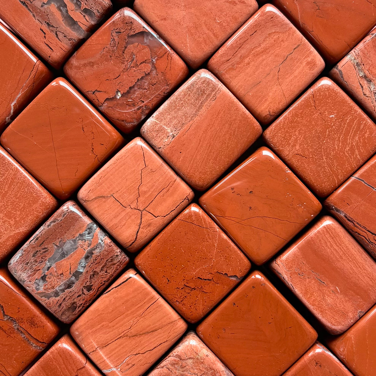 RED JASPER CUBE