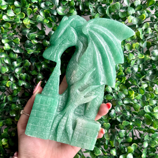 GREEN AVENTURINE DRAGON