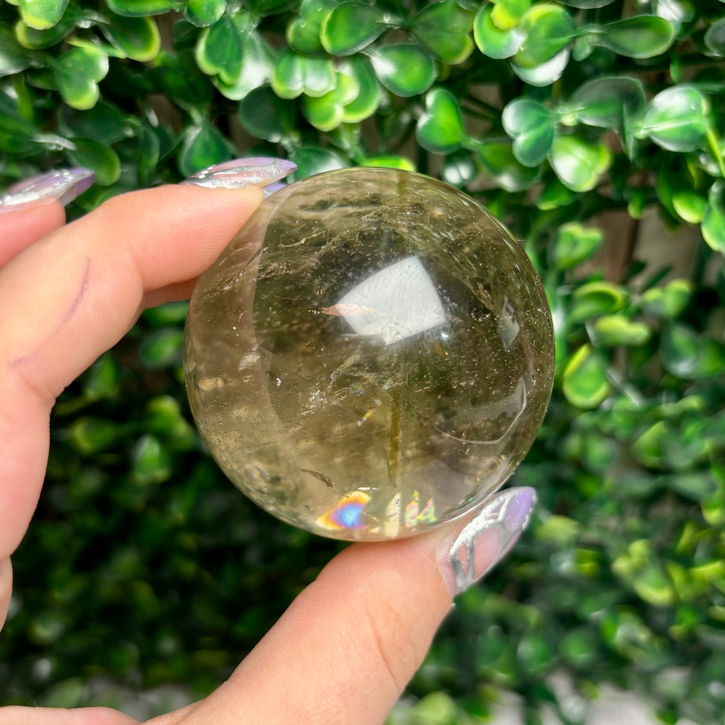 SMOKY CITRINE SPHERES