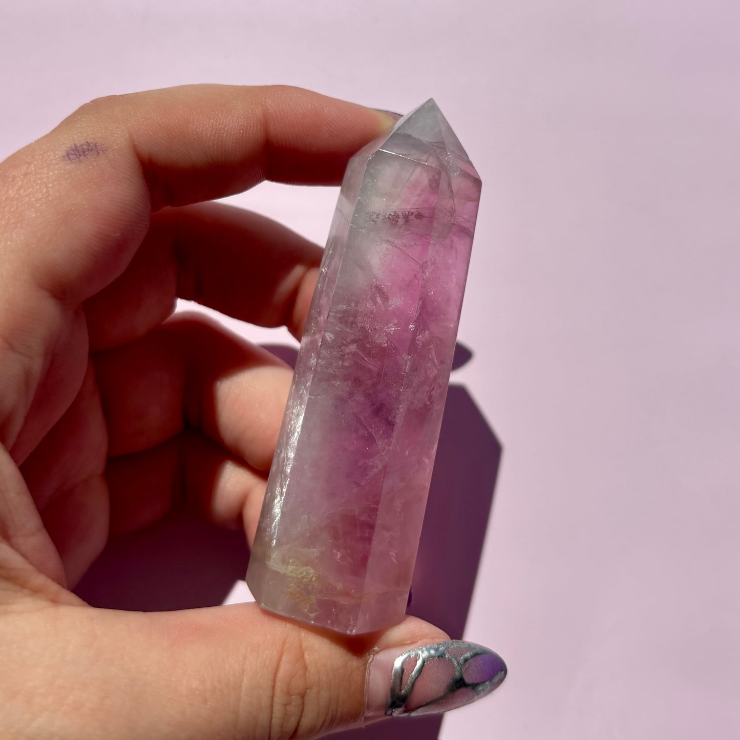PURPLE FLUORITE TOWERS