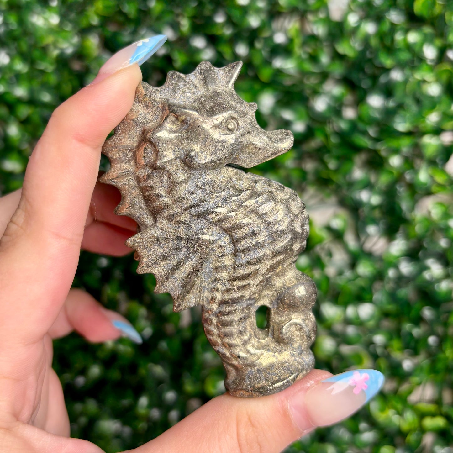 PYRITE SEAHORSE