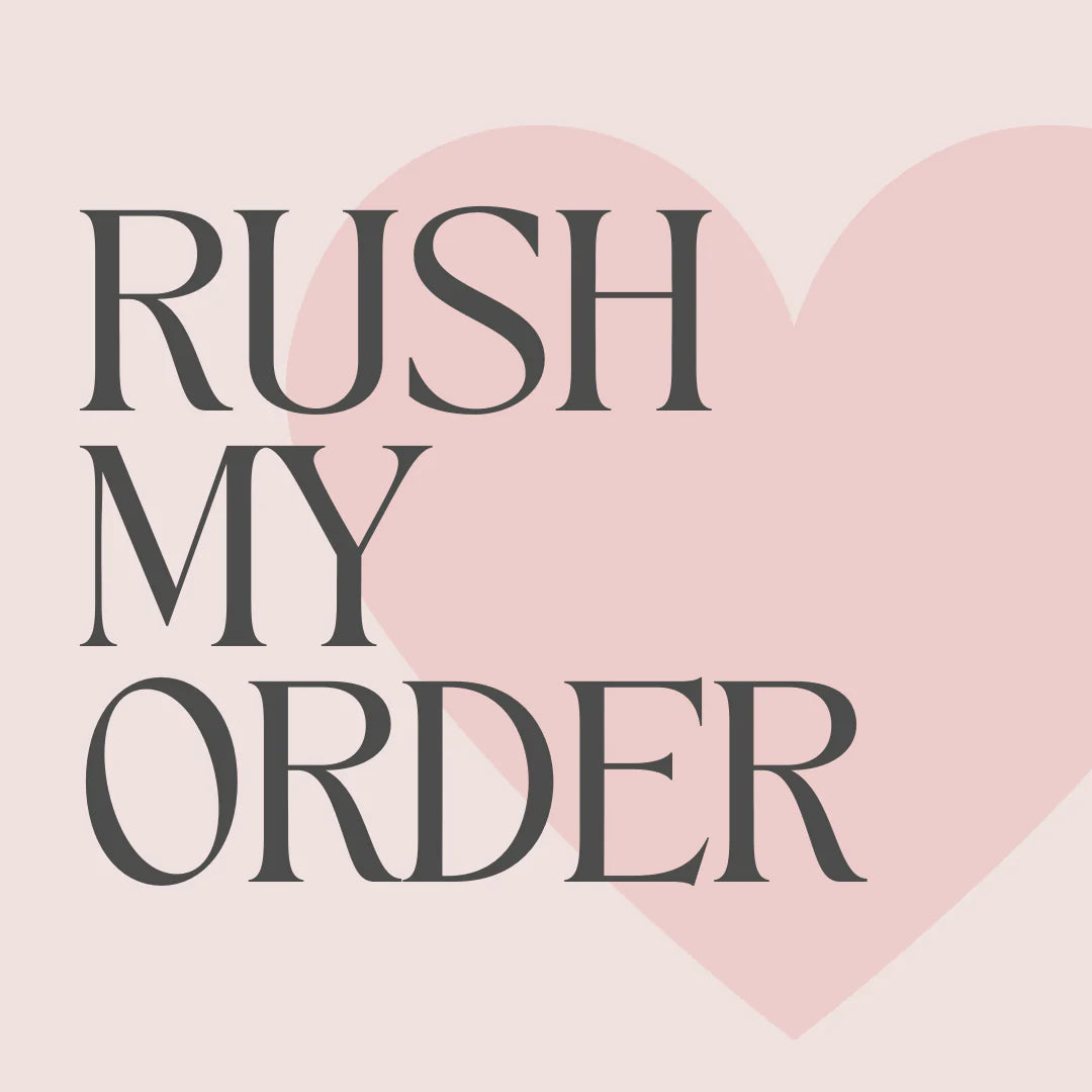 RUSH MY ORDER| QUICK SHIPPING