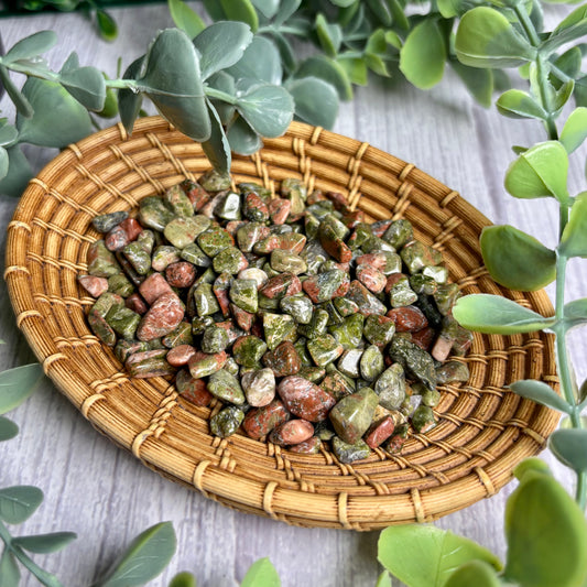 UNAKITE CHIPS - 100 GRAMS