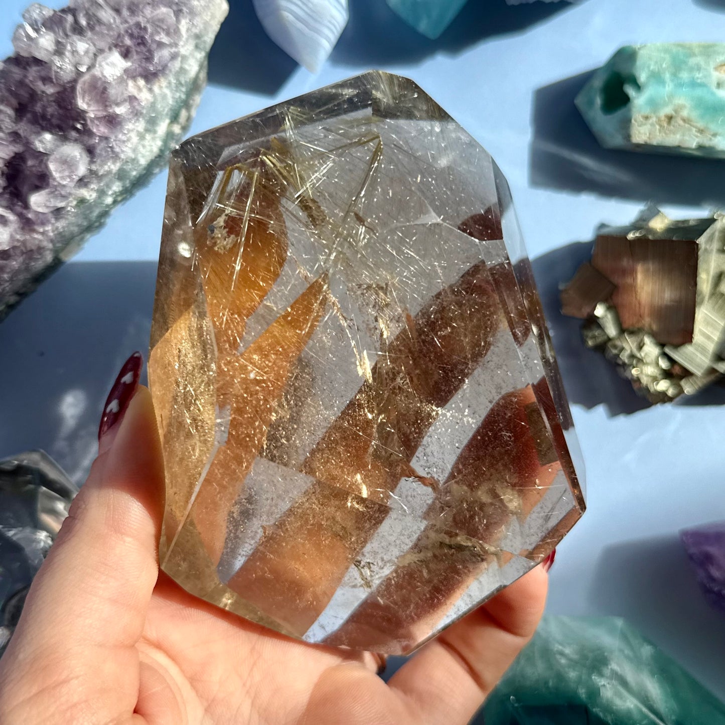 RUTILE QUARTZ FREEFORMS