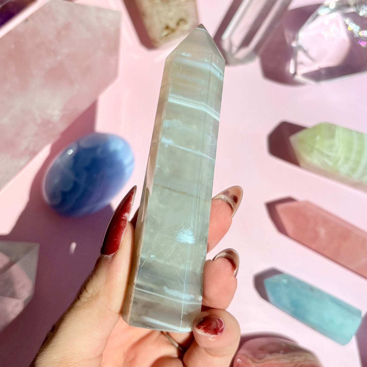 STRIPE AGATE TOWER