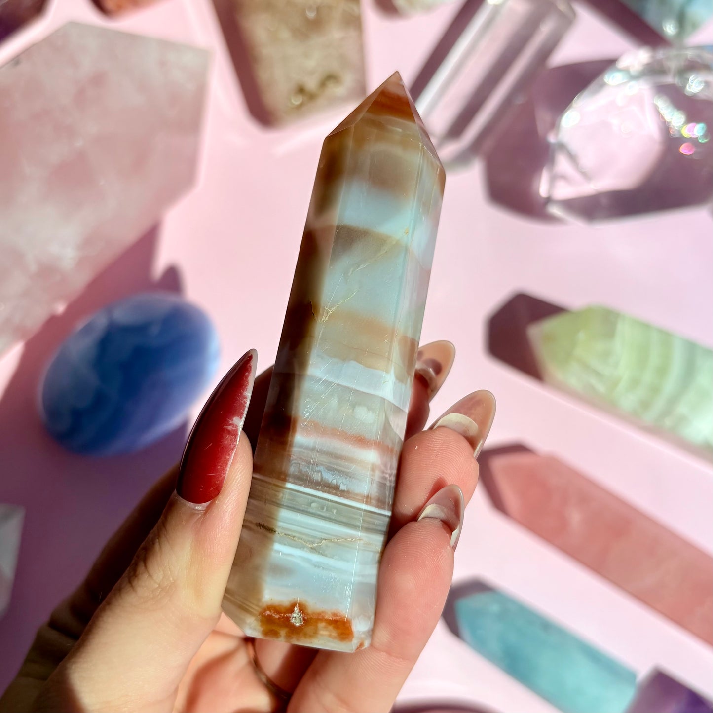 STRIPE AGATE TOWER