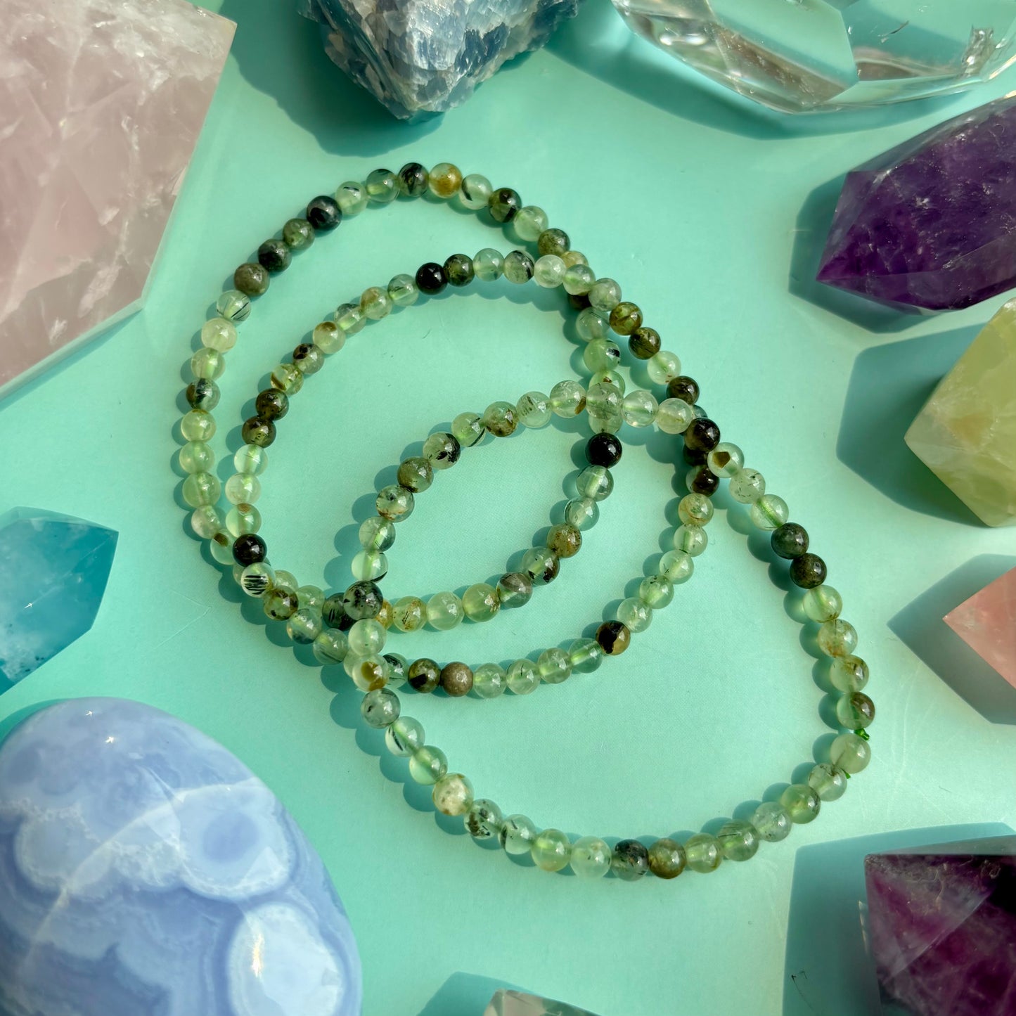 PREHNITE BRACELET