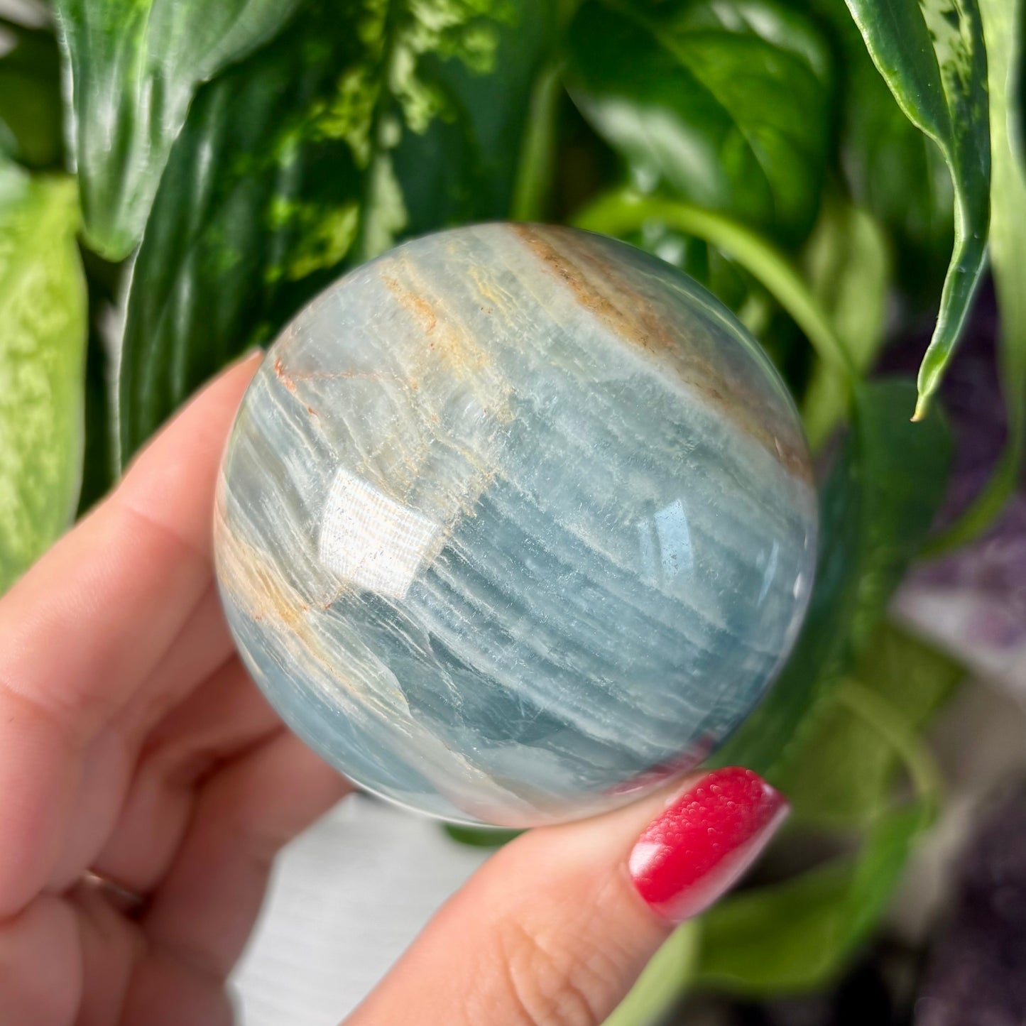 BLUE ONYX SPHERE