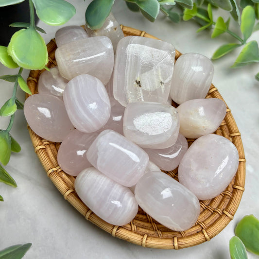 PINK MANGANO CALCITE TUMBLE