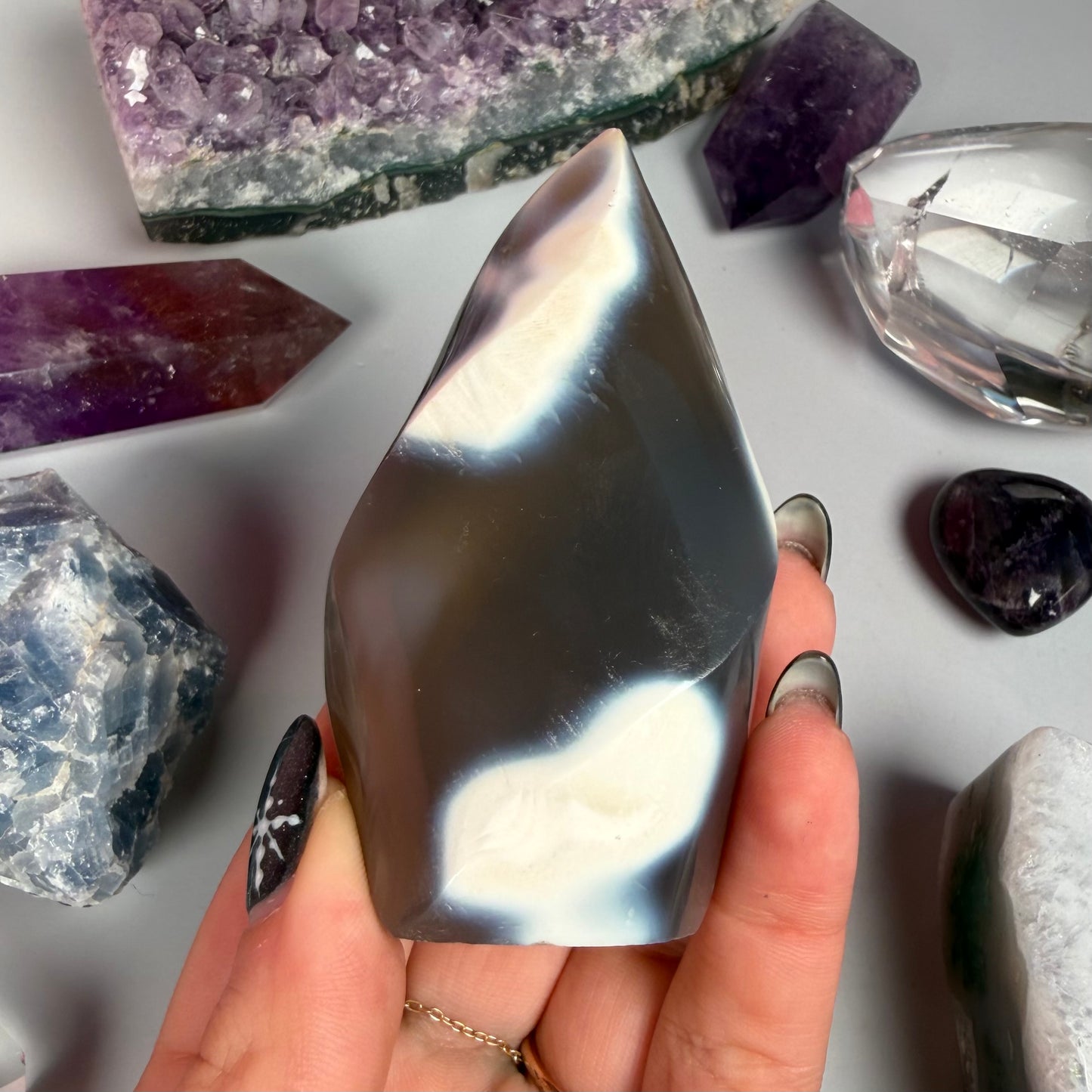 ORCA AGATE FLAME