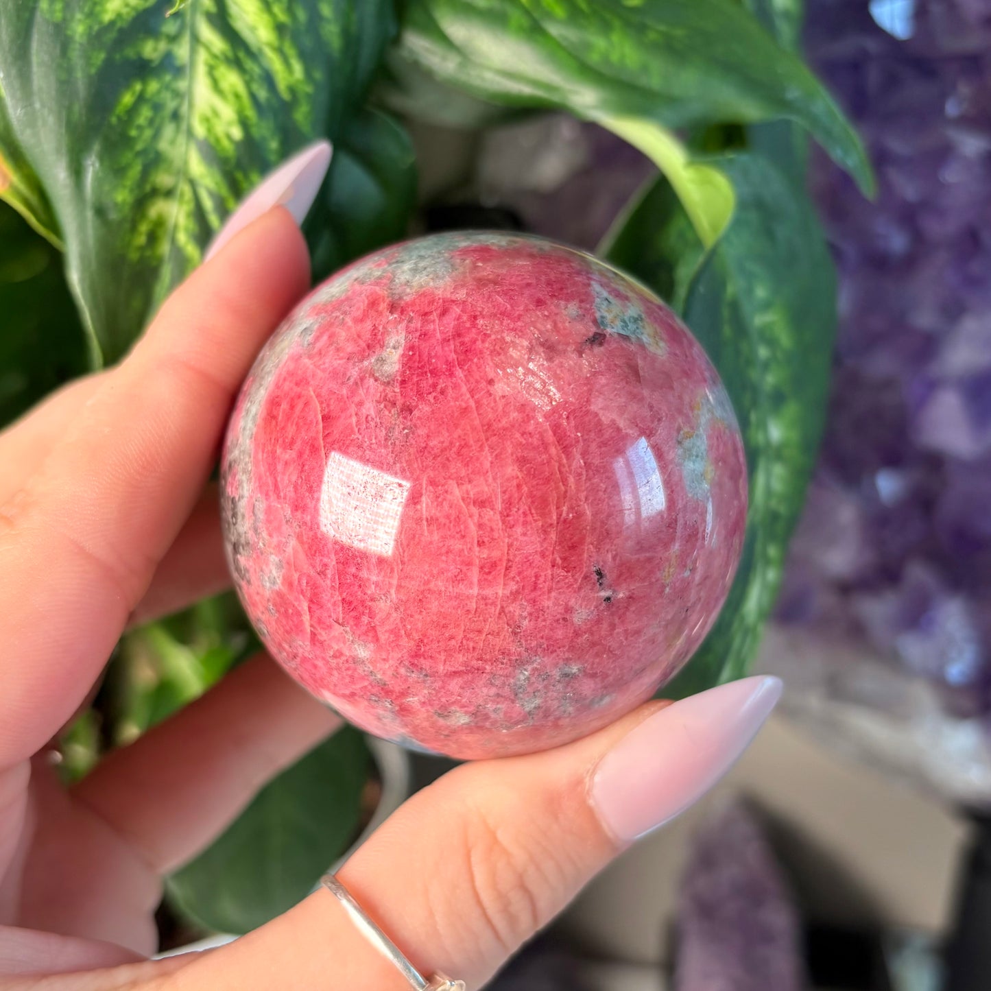 RHODONITE SPHERE