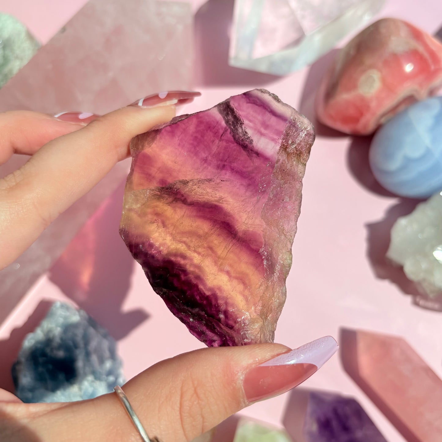FLUORITE SLABS