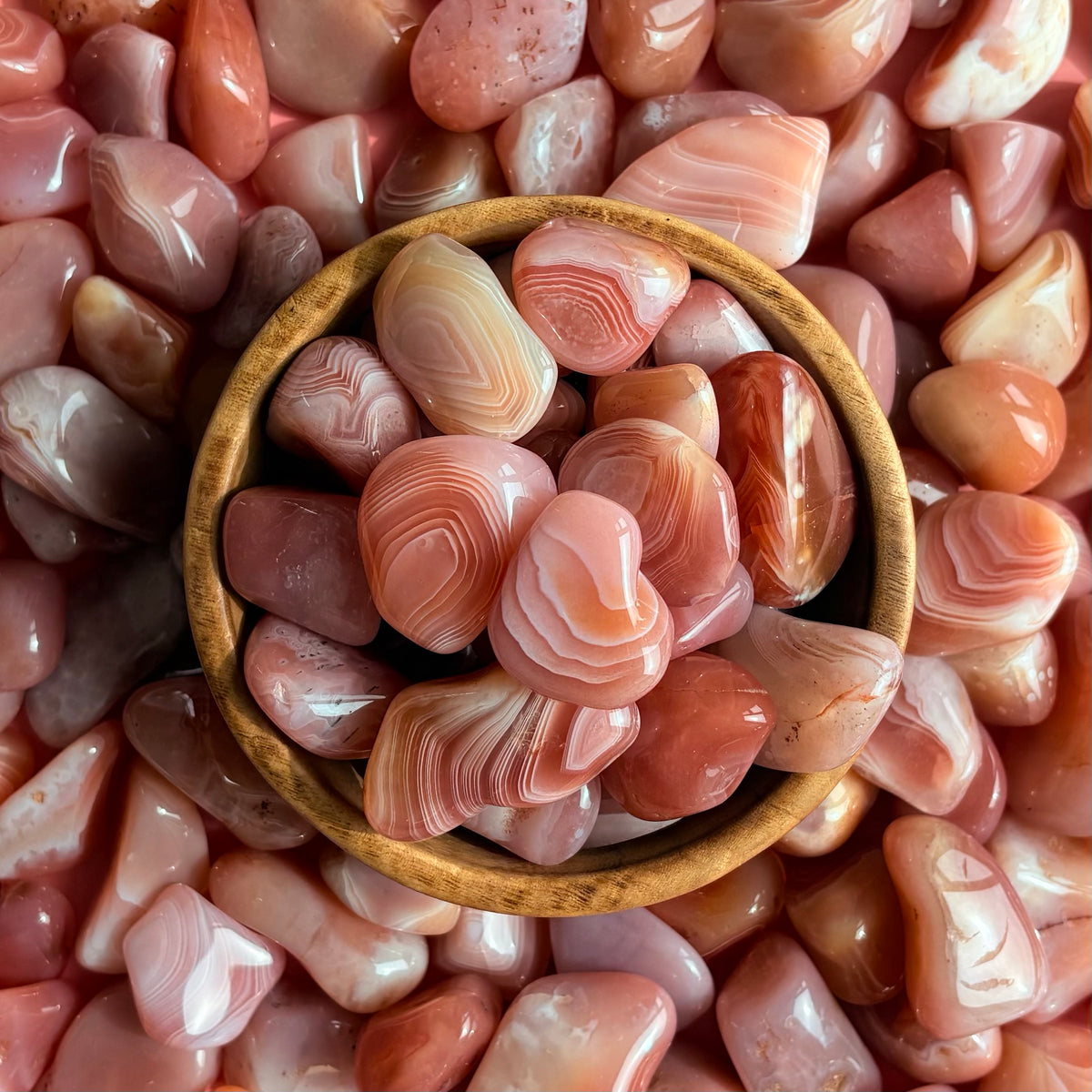 APRICOT AGATE TUMBLE