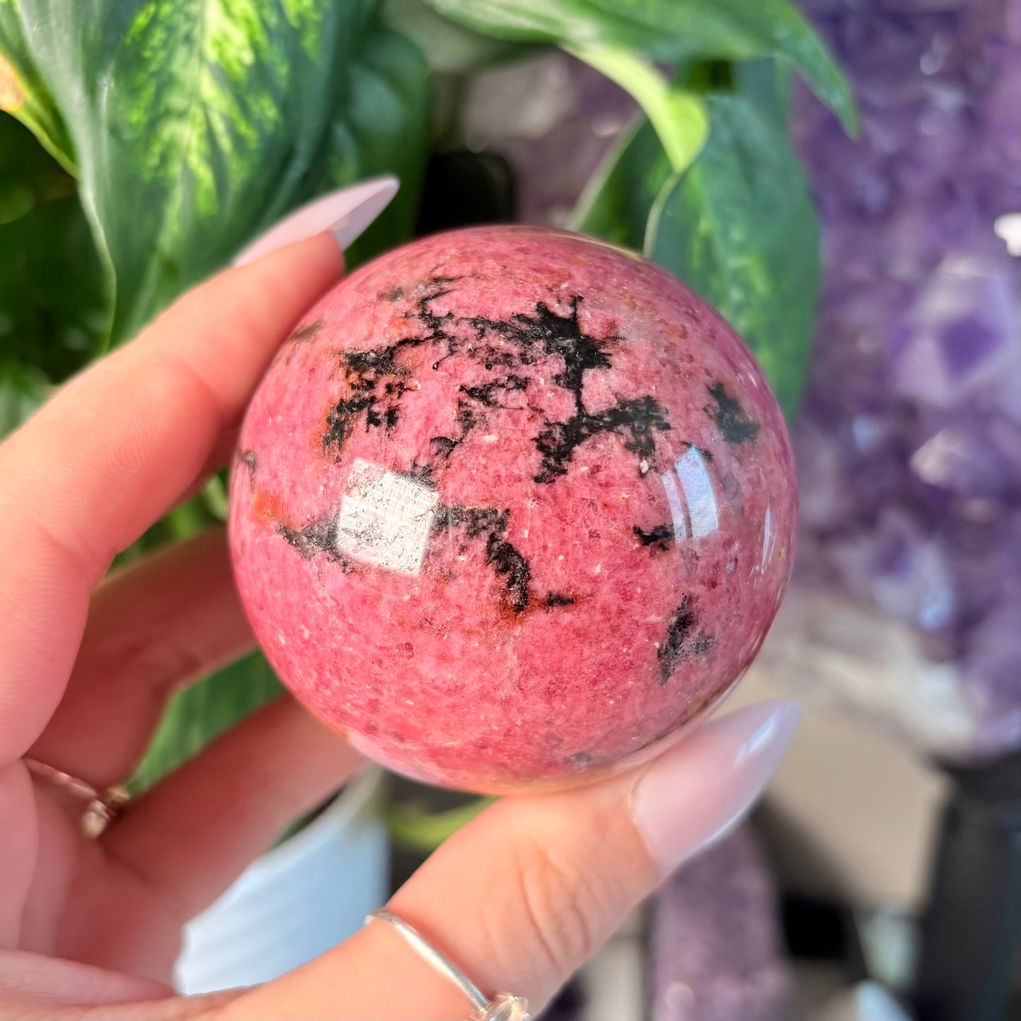 RHODONITE SPHERE