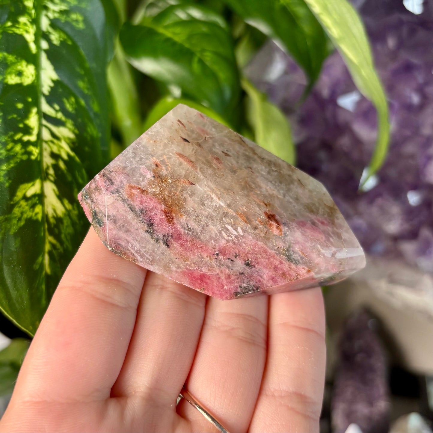 RHODONITE FREEFORMS