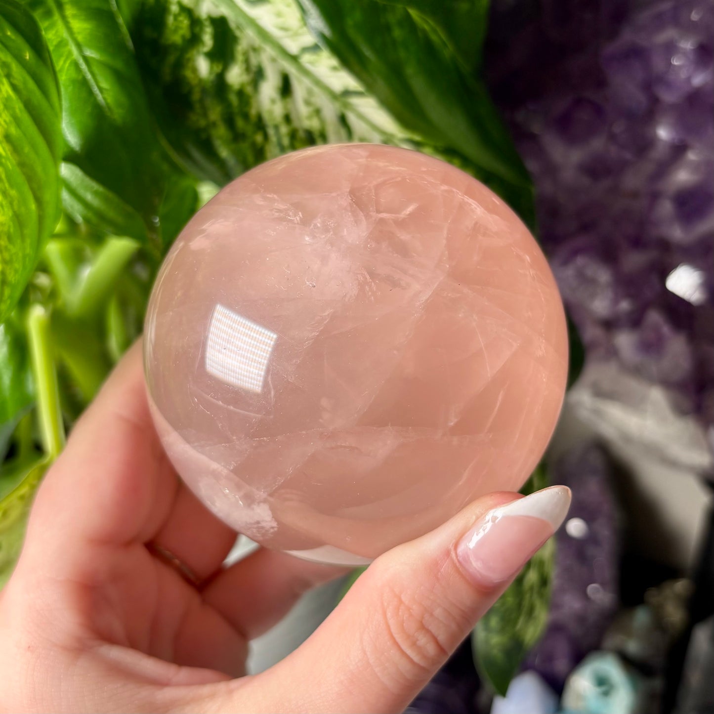 ROSE QUARTZ SPHERES