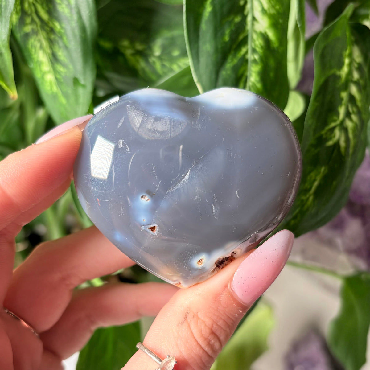 ORCA AGATE HEARTS
