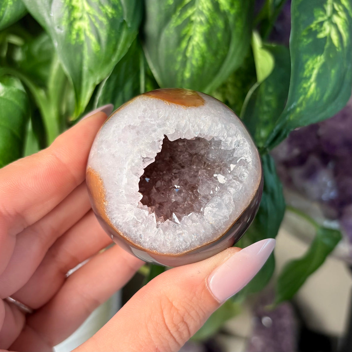 AGATE DRUZY SPHERES