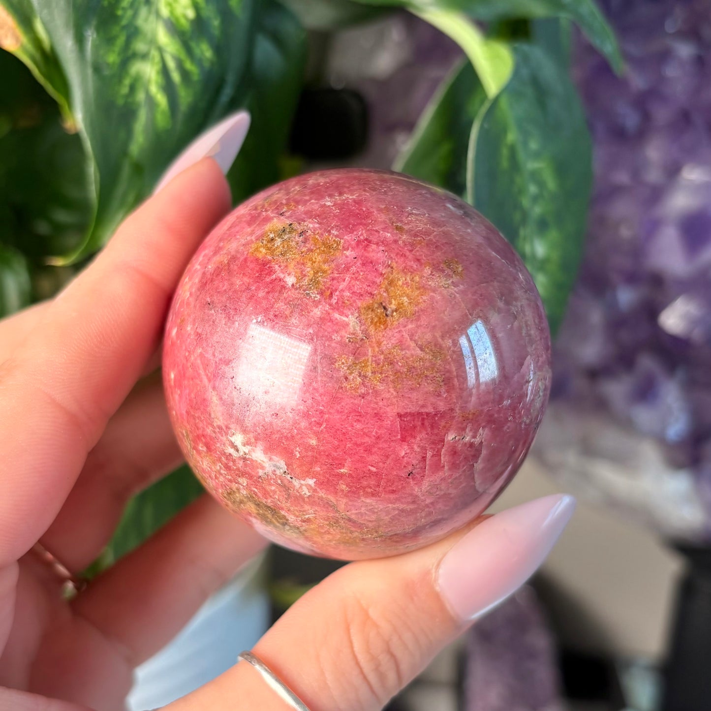 RHODONITE SPHERE