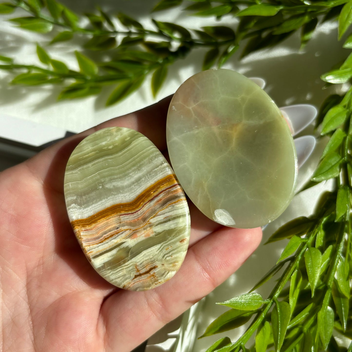 GREEN ONYX WORRYSTONES