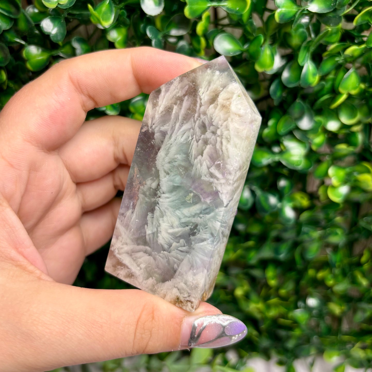 FEATHER FLUORITE TOWERS