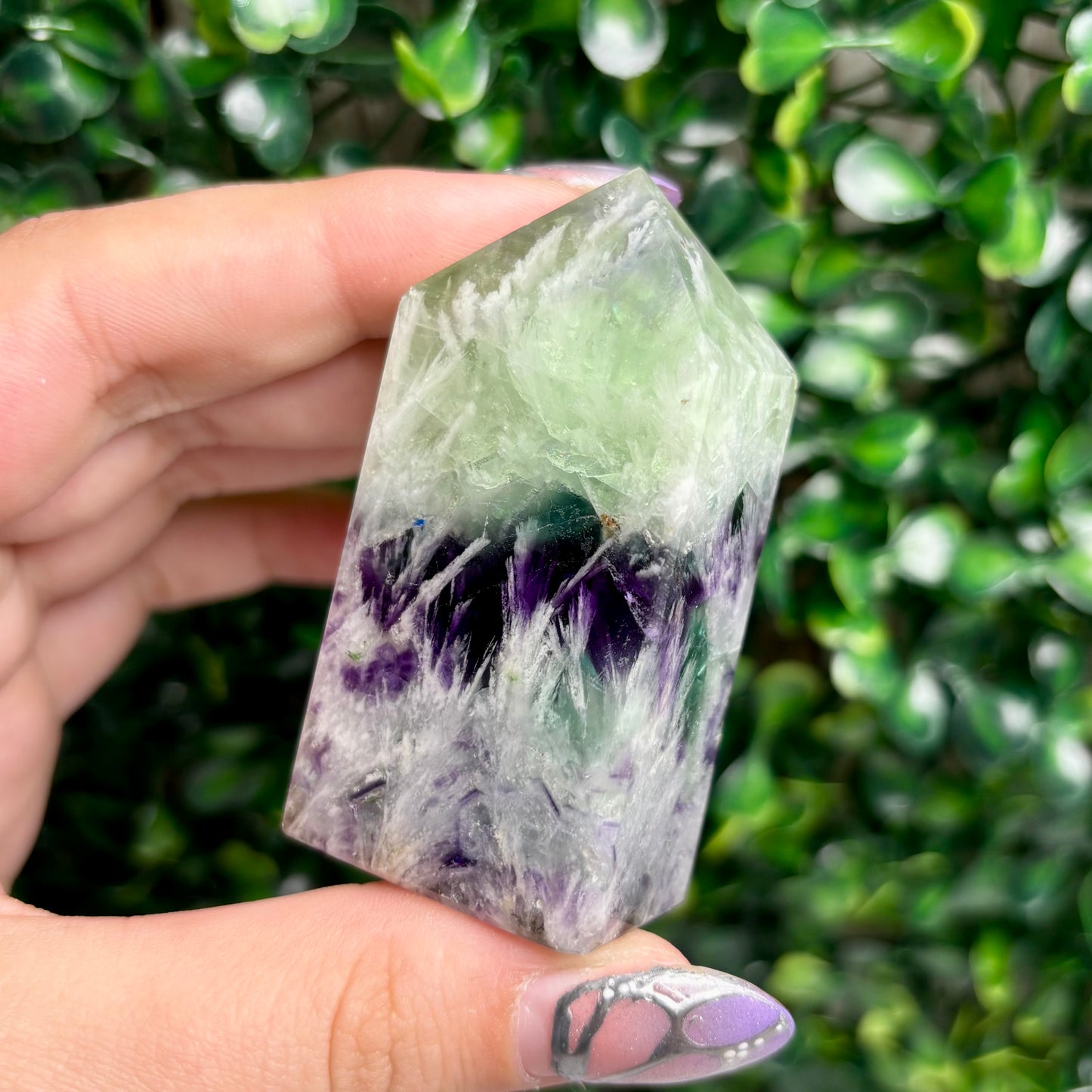 FEATHER FLUORITE TOWERS