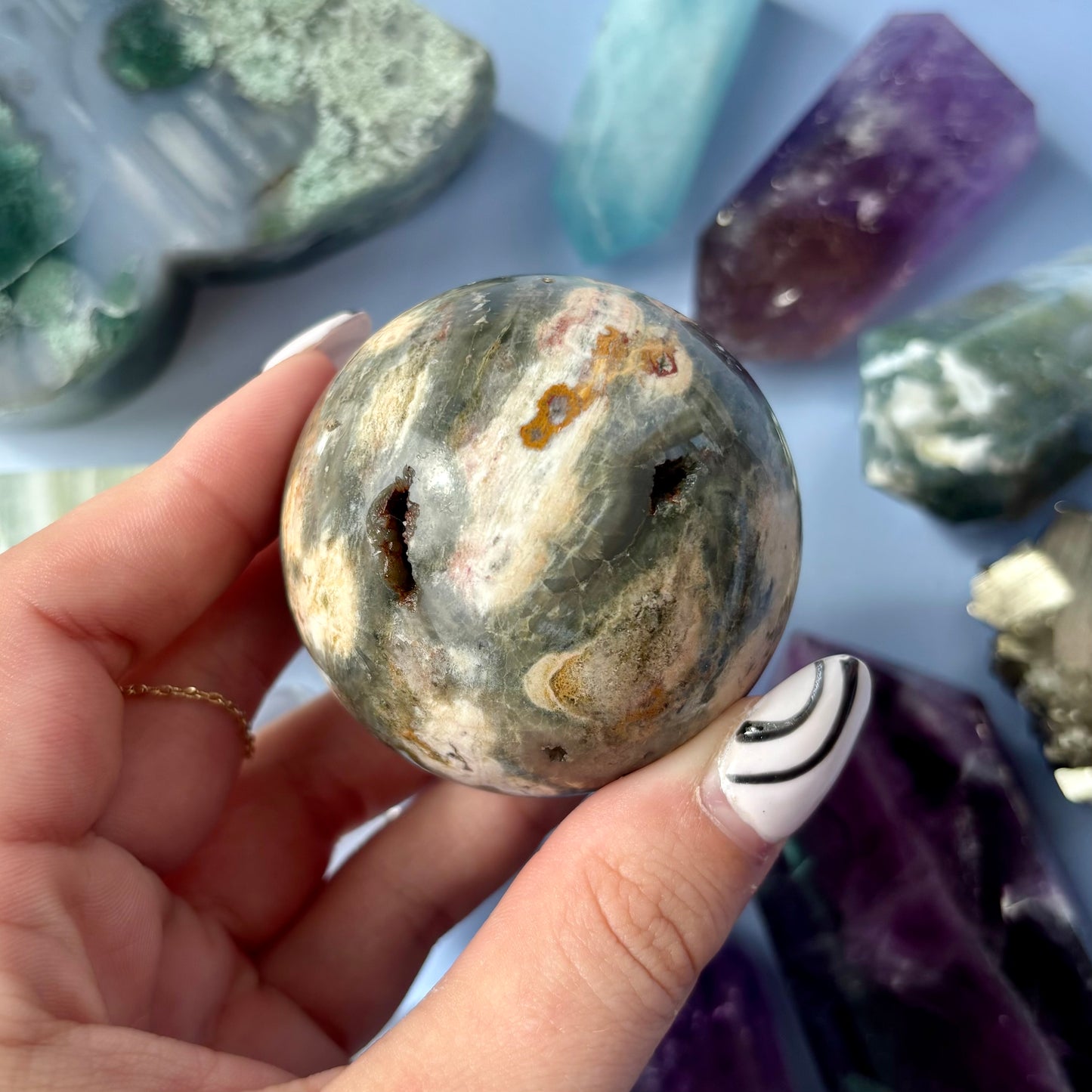 OCEAN JASPER SPHERES