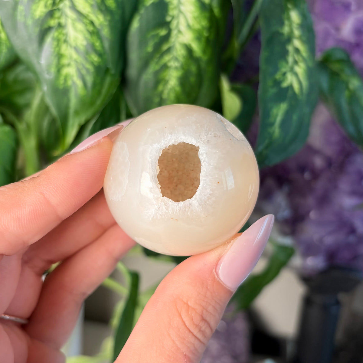 AGATE DRUZY SPHERES