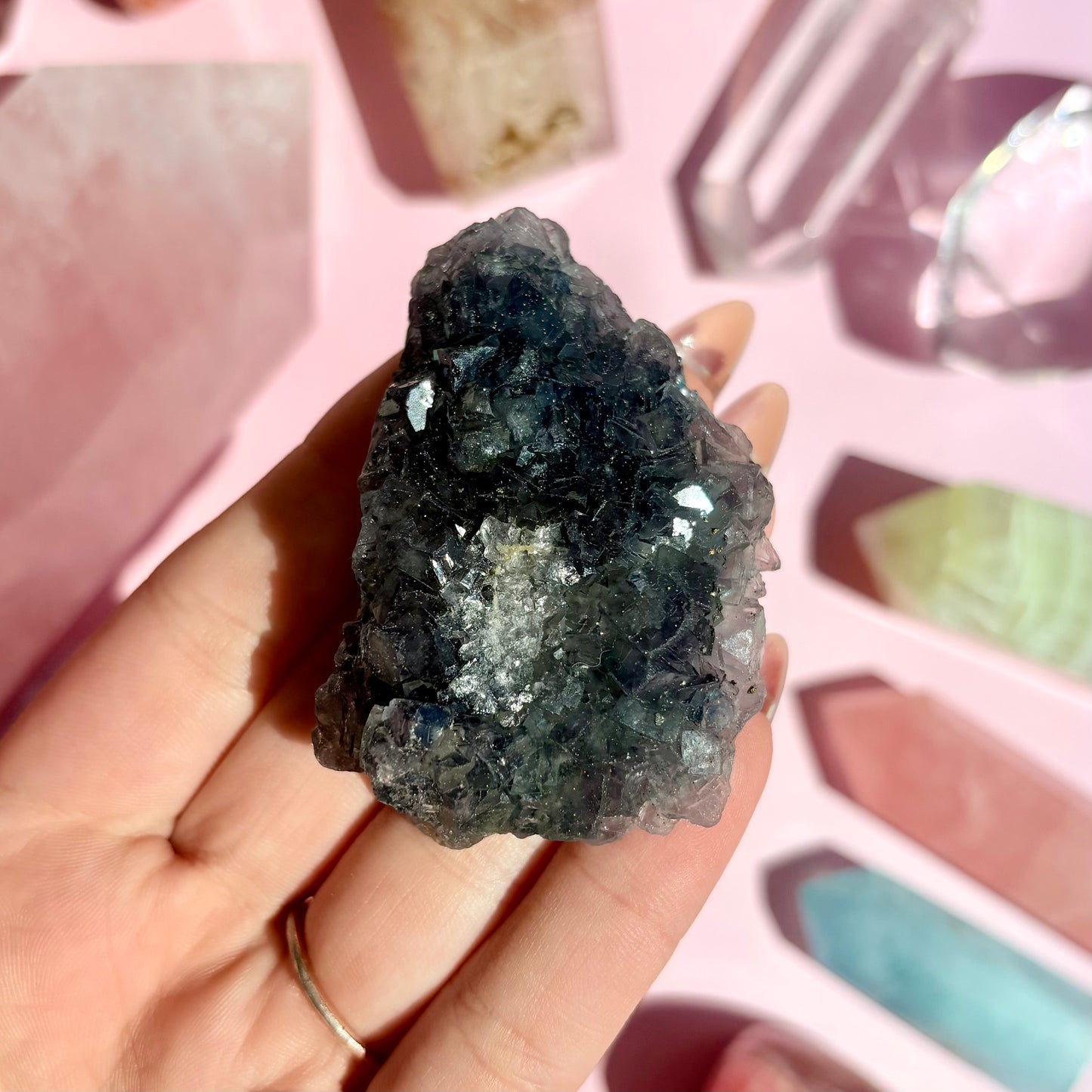 FLUORITE/PYRITE SPECIMEN