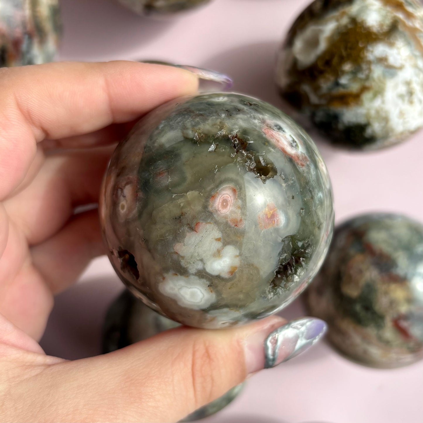 SEA JASPER SPHERES