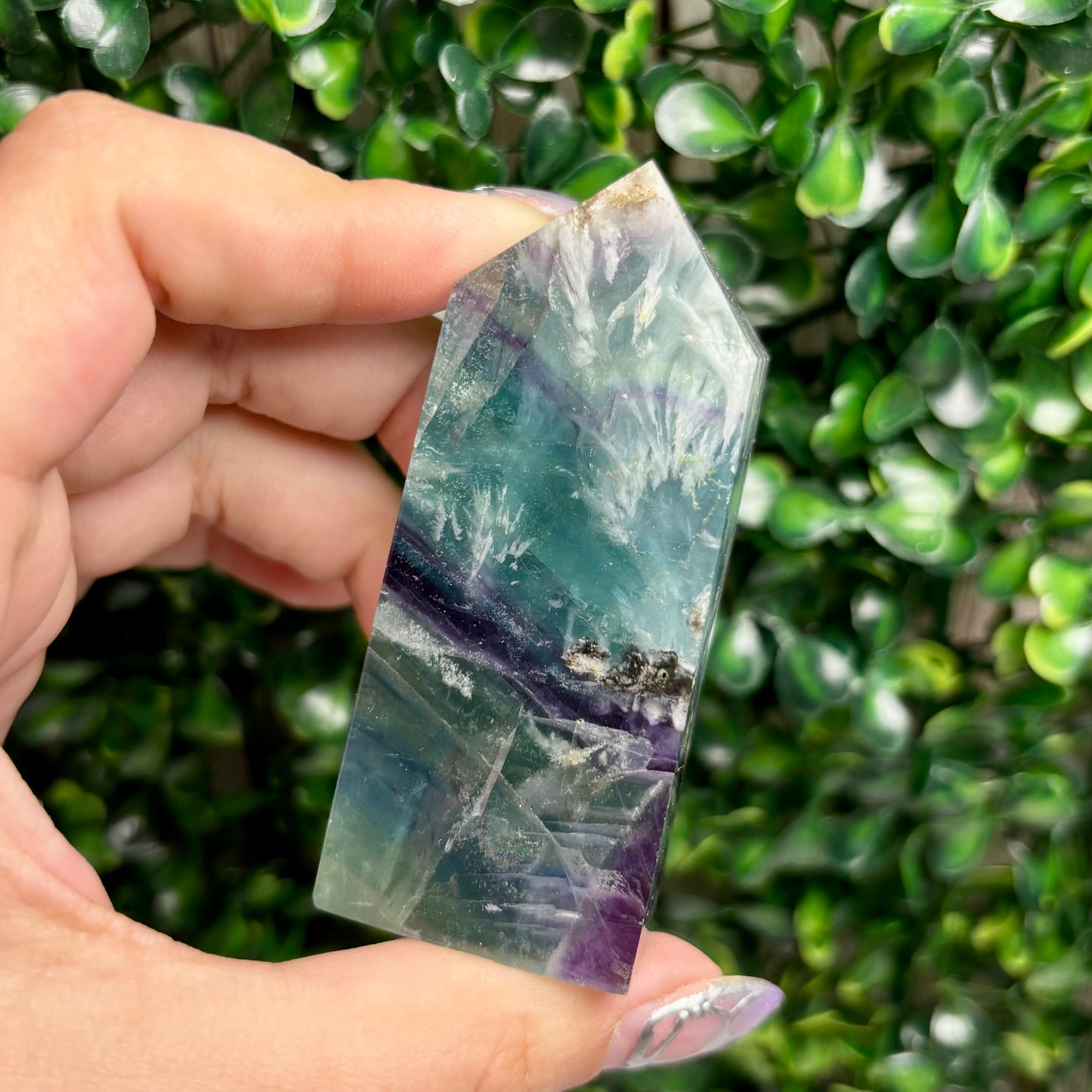 FEATHER FLUORITE TOWERS