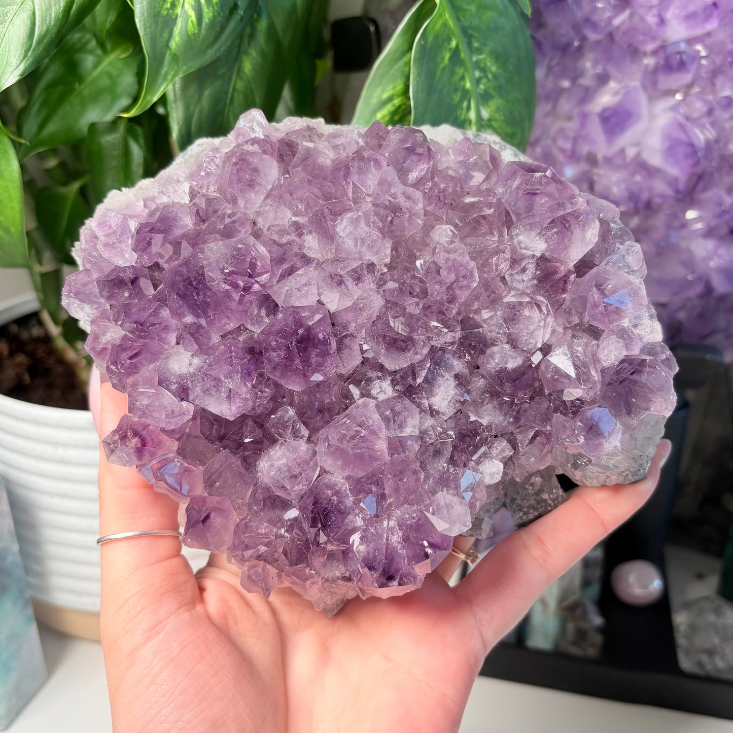 AMETHYST CLUSTER - 133