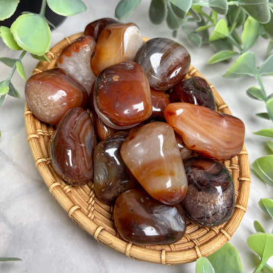 RED AGATE TUMBLE