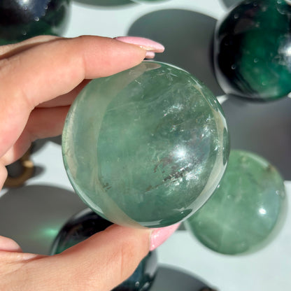 FLUORITE SPHERES