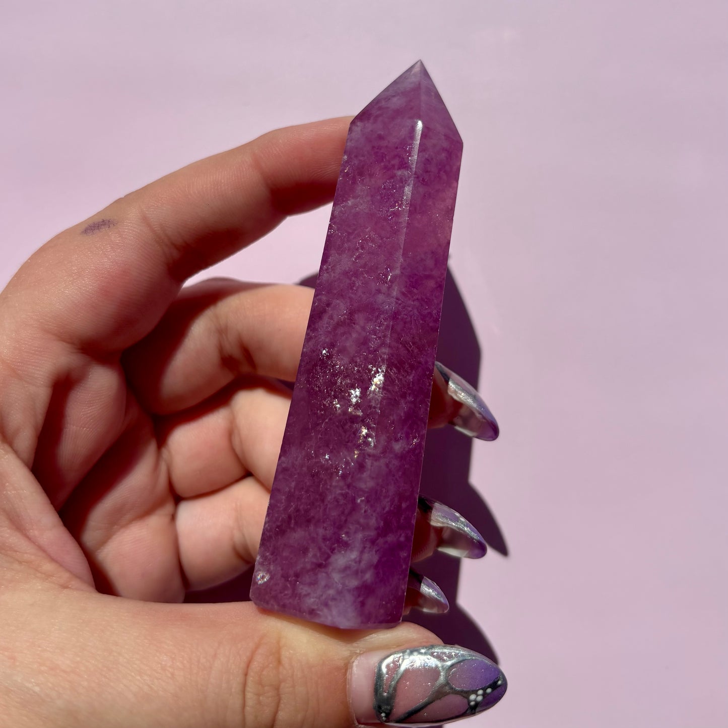 PURPLE FLUORITE TOWERS
