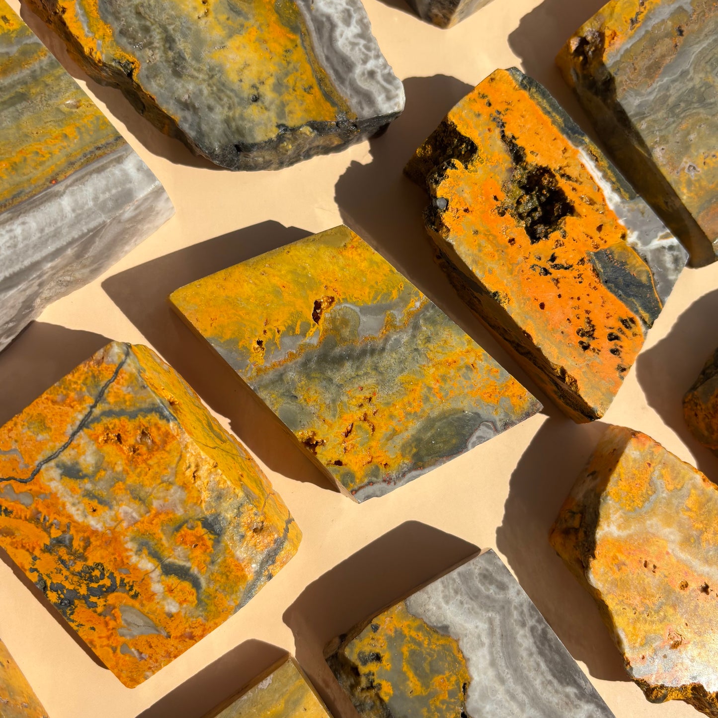 BUMBLEBEE JASPER SLABS